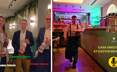 Andrea Onesti e Susanna Toschi: ''Così nasce la nostra alleanza nel mondo del bere''