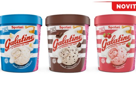 Tonitto 1939 e Sperlari lanciano i nuovi Gelati Galatine