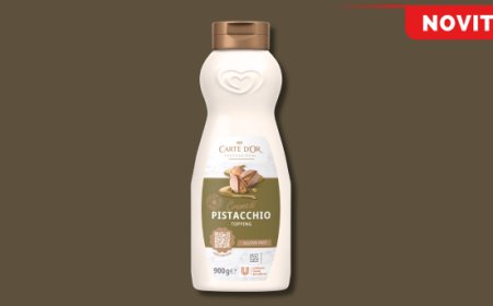 Il nuovo Topping Crema di Pistacchio Carte D’Or Professional conquista il mondo della ristorazione