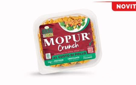 Plant based e croccante: ecco Mopur Crunch, l'innovazione al gusto di pollo firmata FelsineoVeg