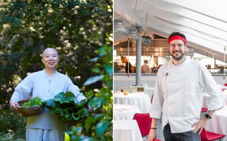 Roma apre le porte alla cucina coreana con la monaca Jeong Kwan e lo chef  Fabrizio Ferrari