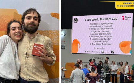 World Brewers Cup 2025: Italia quinta con Andrea Batacchi