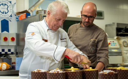 Massari e Dallagiovanna: giornata dedicata al panettone per i professionisti a Londra