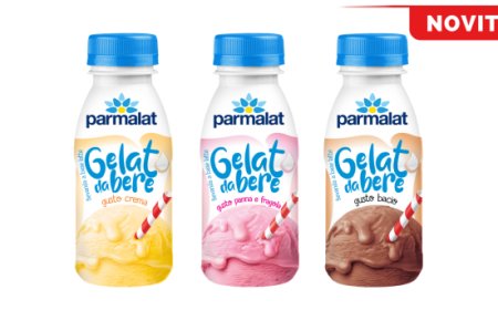 Novità Parmalat: arriva Gelato da Bere, il gelato in versione drink