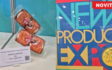 Caseificio Longo: presentato al PLMA Amsterdam il Tomino del Boscaiolo con Spianata Calabra