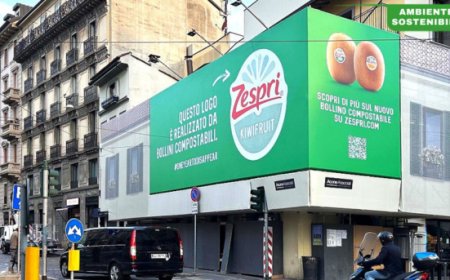 Da Zespri® il primo bollino compostabile domestico