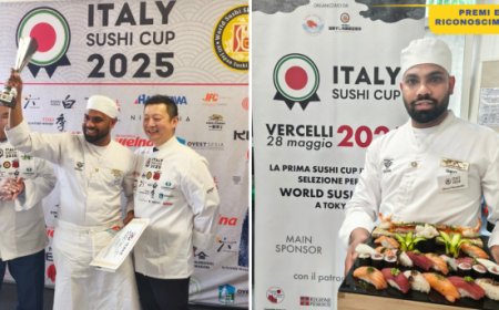 Italy Sushi Cup: Gianni Fernando conquista il podio e vola in Giappone