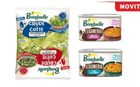Bonduelle presenta due novità per le gamme di insalate e legumi