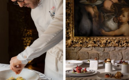 Le proposte primaverili del ristorante due stelle Michelin Santa Elisabetta