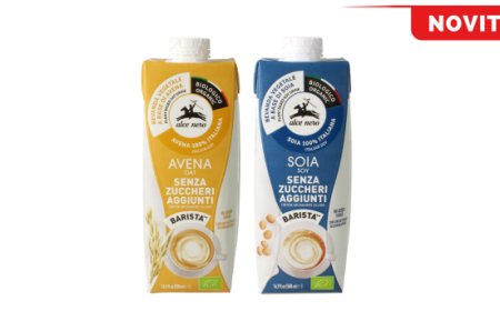 Alce Nero: arrivano le nuove bevande vegetali che si montano come al bar