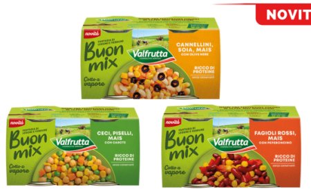 Nuovi Buon Mix Valfrutta: soluzioni rapide per pasti equilibrati