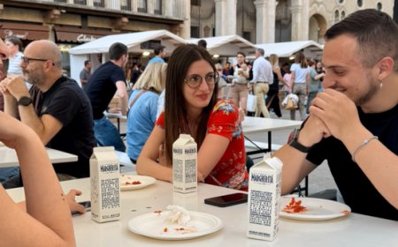 Fonte Margherita 1845 'Water Sponsor' del 'Pizza in Piazza' a Vicenza