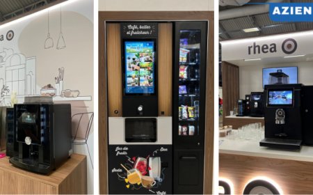 Pausa caffè premium: le tre aree esperienziali di Rhea al Vending Show
