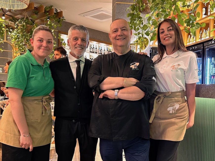 Un brindisi con la pasta mista: La Tattoria di Rosario Avolio a Napoli festeggia un anno di successi