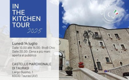 CHIC porta 'In the Kitchen Tour' al Castello Marchionale di Taurasi