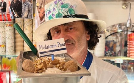 Il gelato alla melatonina che combatte il jet lag: l'invenzione di Antonio Cafiero