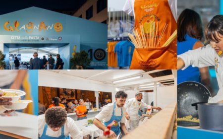 Gragnano Città della Pasta 2025: tre giorni di festa per la pasta IGP campana