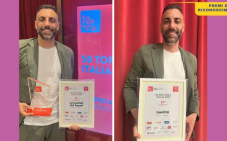 50 Top Pizza: La Cascina dei Sapori nella top 10 e un premio speciale per Pappalardo