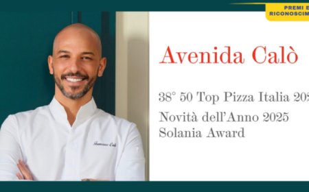 Avenida Calò fa il suo debutto nella classifica 50 Top Pizza