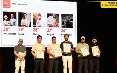 Modus di Paolo De Simone 28° nella classifica 50 Top Pizza Italia 2025