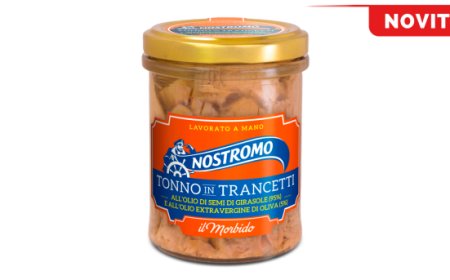 Nuovo ''Il Morbido'' Nostromo: trancetti di tonno sani e accessibili