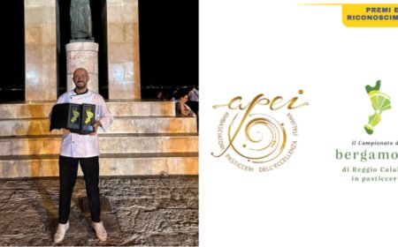 Felice Venanzi vince il primo Campionato Italiano del Bergamotto di Reggio Calabria in pasticceria