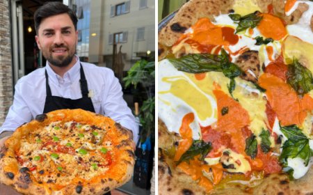 Il pizzaiolo Antonio Tancredi reinventa la margherita con la pizza Matisse
