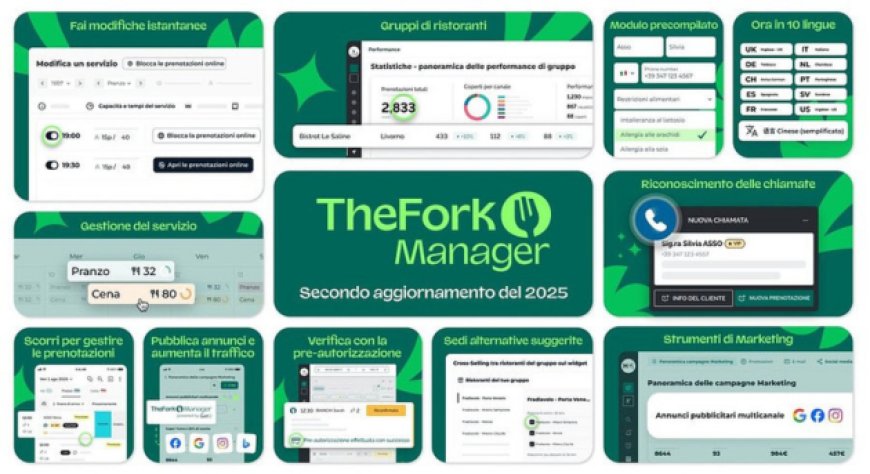 TheFork Manager: il nuovo aggiornamento rende più smart e sicura la gestione del ristorante