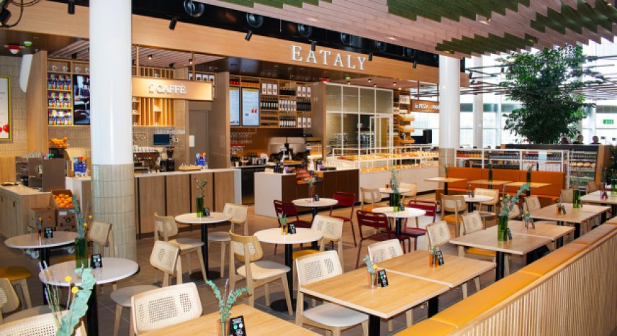 Eataly debutta nei Paesi Bassi all'aeroporto di Amsterdam Schiphol