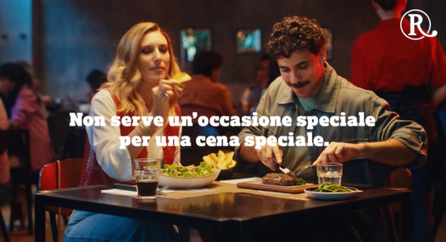 Roadhouse lancia la campagna 'Non serve un'occasione speciale per una cena speciale'