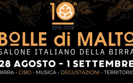 Bolle di Malto compie 10 anni e lancia il Salone Italiano della Birra
