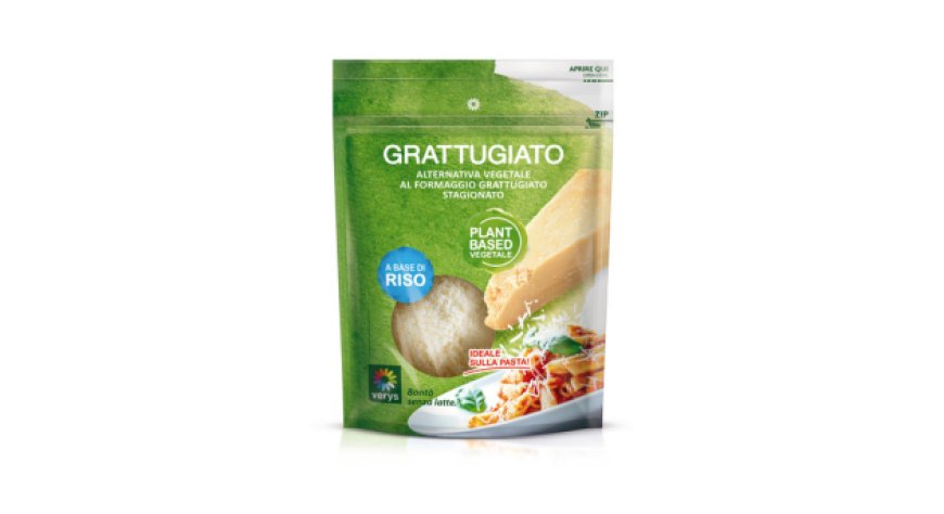 Grattugiato Verys: l'innovativa alternativa vegetale con Bio SuRice®