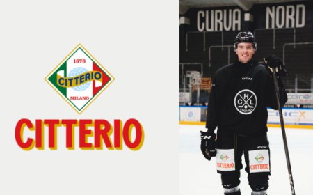 Citterio sponsor dell'Hockey Lugano