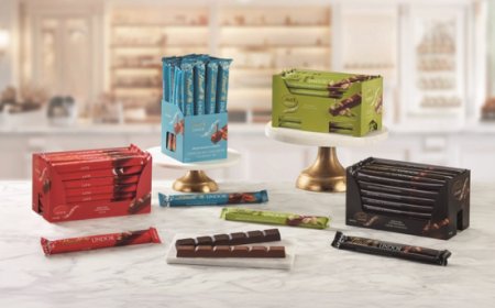 Lindt presenta tre linee di snack per il rientro a scuola e al lavoro