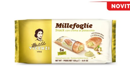 Millefoglie snack al pistacchio: la novità firmata Matilde Vicenzi