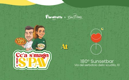 "Ccà s'Magn e Nun s' Pav" al 180° Sunsetbar di Napoli tra gastronomia e spettacolo