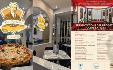 La prima pizza napoletana per chi soffre di disfagia da l’Antica Pizzeria Da Michele