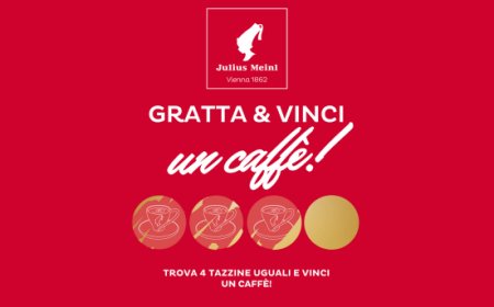 Julius Meinl lancia Gratta&Vinci un caffè: 200 bar coinvolti per la Giornata Internazionale
