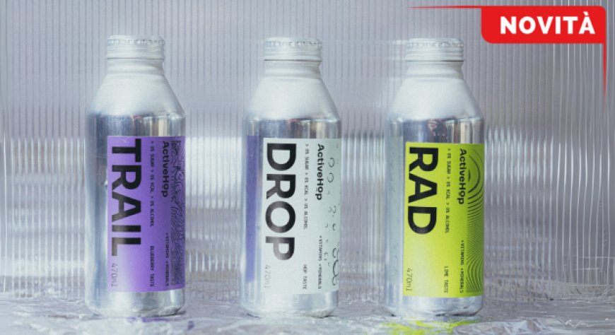 Luppolo oltre la birra: ActiveHop lancia l'acqua funzionale per gli sport outdoor