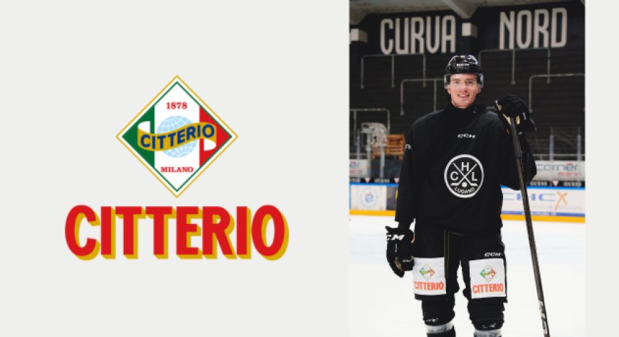 Citterio sponsor dell'Hockey Lugano