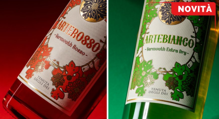 Artebianco e Arterosso: i nuovi vermouth che celebrano l'incontro tra arte e gusto