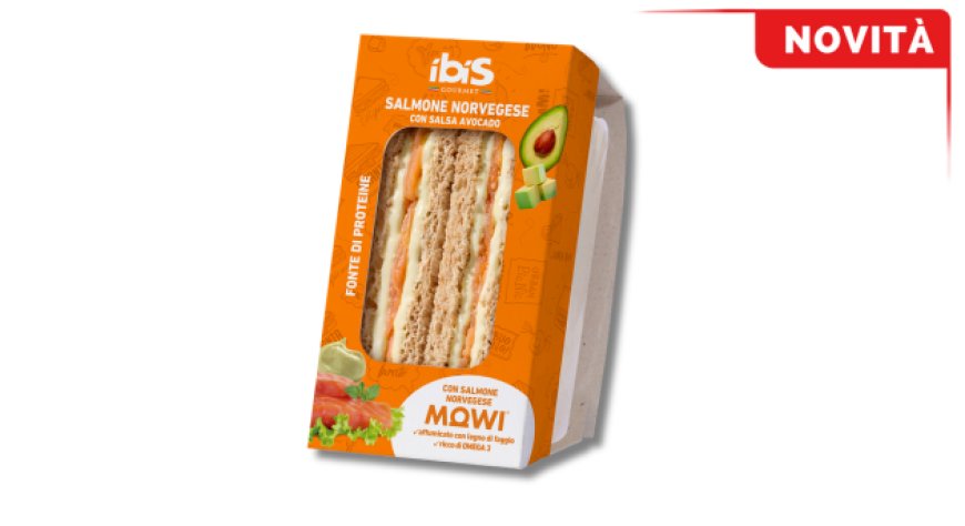 Partnership d'eccellenza tra Mowi e Ibis: arriva il tramezzino con salmone norvegese