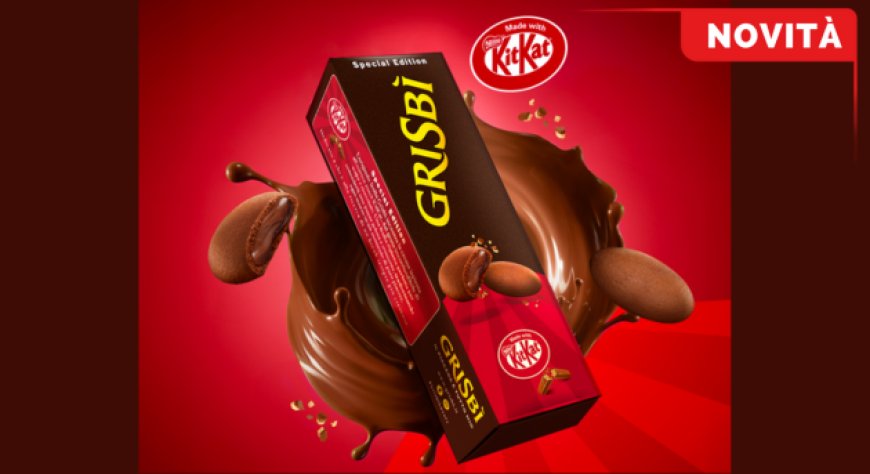 Grisbì e KitKat® insieme per una nuova esperienza gustativa in edizione limitata