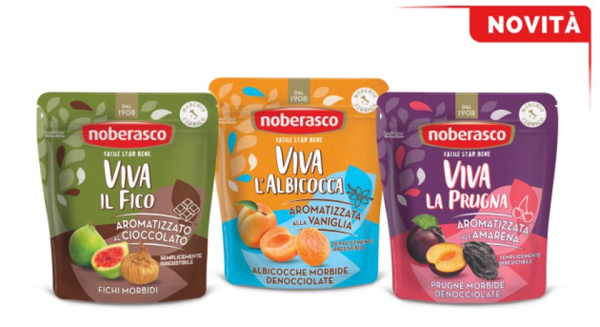''VIVA la frutta aromatizzata'' di Noberasco: innovazione nel mondo degli snack