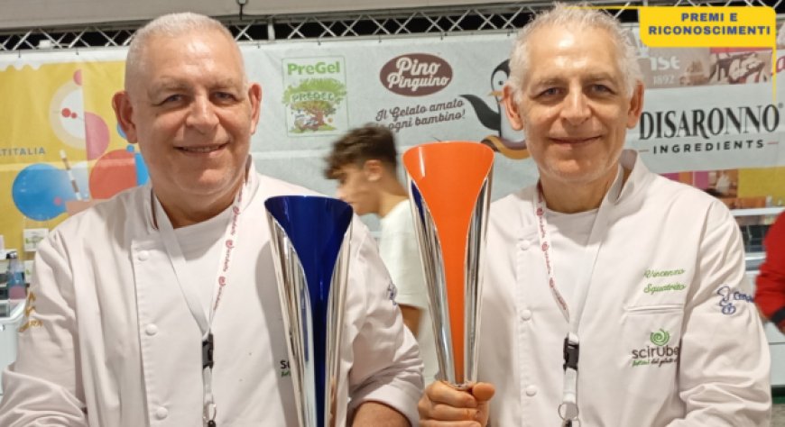 Fratelli Squatrito: doppio trionfo al Festival Scirubetta con i gusti Hallelujah e Nocciolissimo