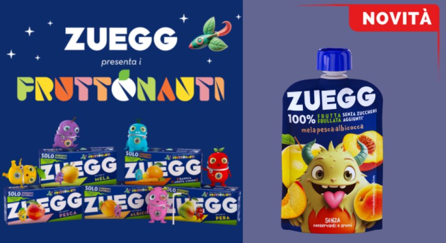 Merenda divertente e salutare per i più piccoli: tutte le novità Zuegg