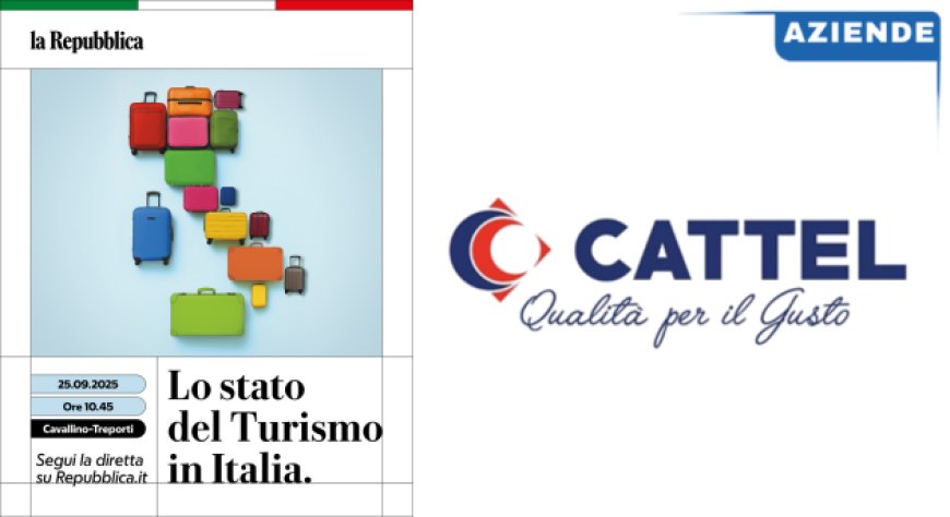 Cattel sostiene l’eccellenza italiana al summit "Lo stato del Turismo in Italia"