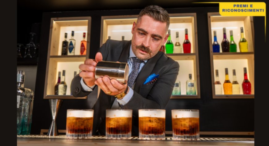 Michele Pedrett è il vincitore dell'AkademyLab20/20 Cocktail Competition 2025 by Rossi d’Asiago
