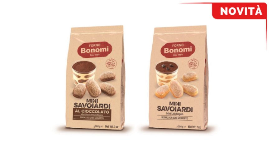 Forno Bonomi presenta i Mini Savoiardi: formato mignon che conquista anche la ristorazione