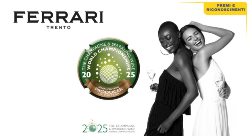 Ferrari Trento trionfa ancora: Sparkling Wine Producer of the Year per l’ottava volta